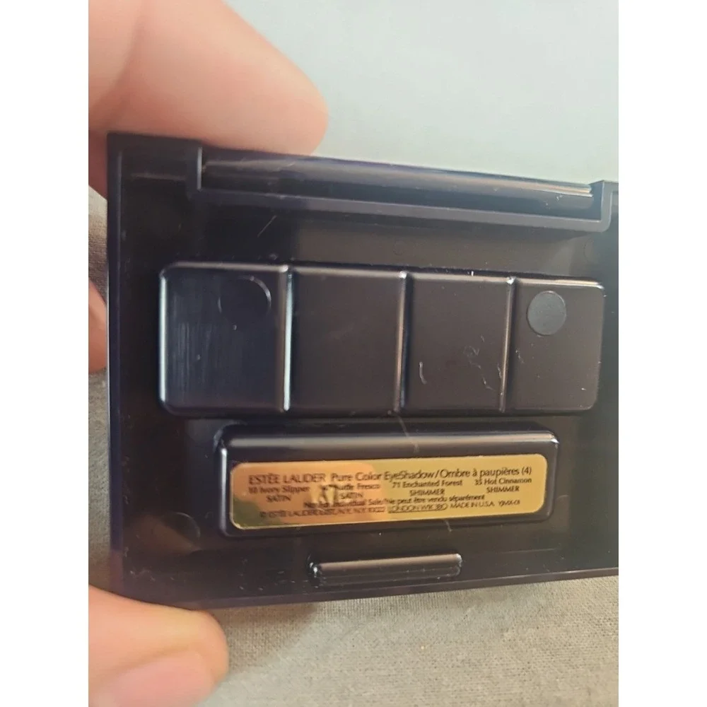 Vintage Estee‎ Lauder Lipstick, Eyeshadow And Makeup Bag